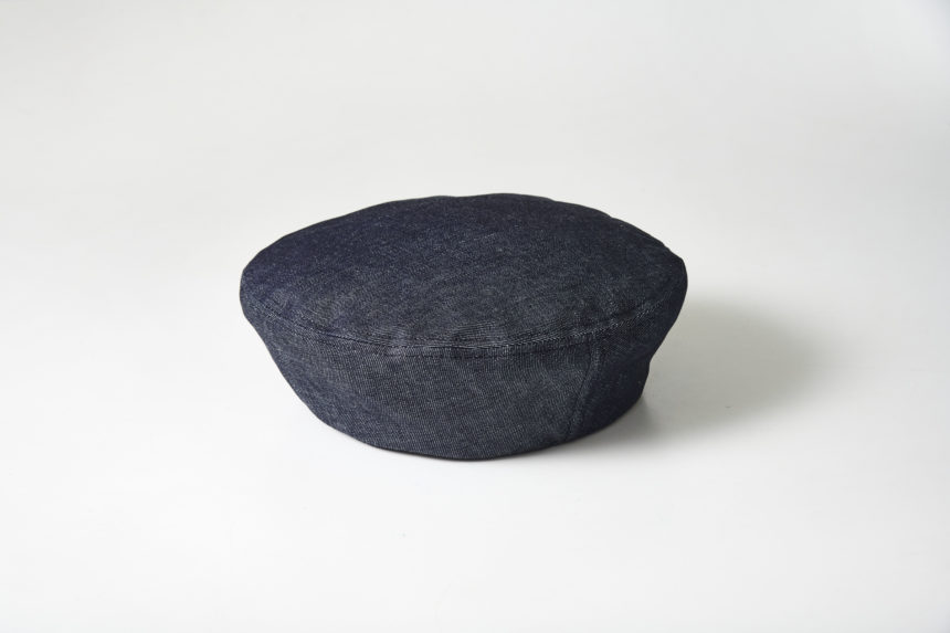 denim beret (Blue) | TAH