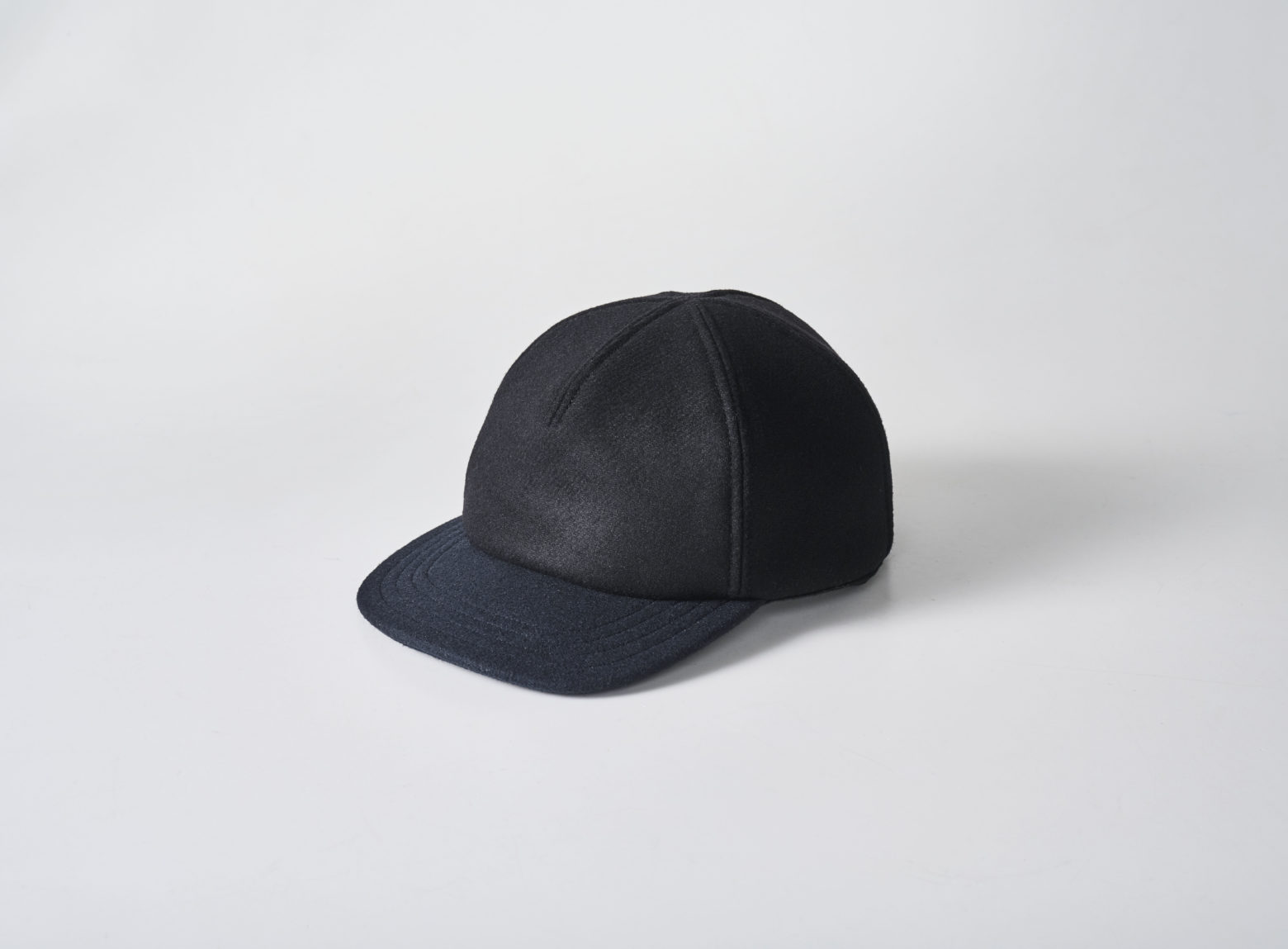 melton wool cap(Black) TAH